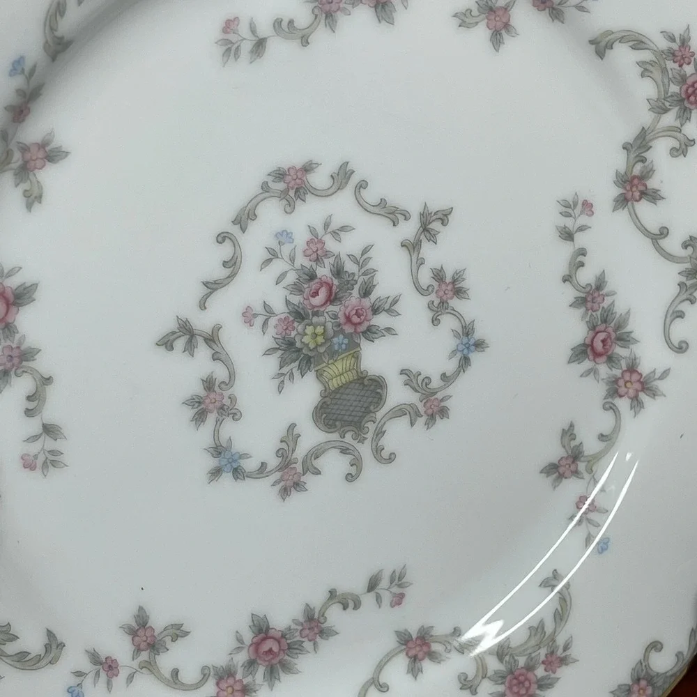 Noritake China Windsor 5924‎ Salad Plate Floral Japan